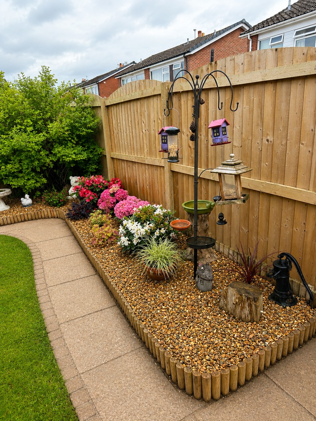 Beautifully redesigned garden border by Garden Revival