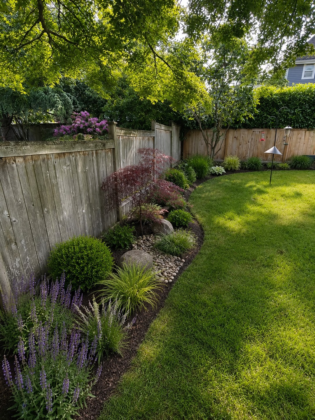 Garden after makeover